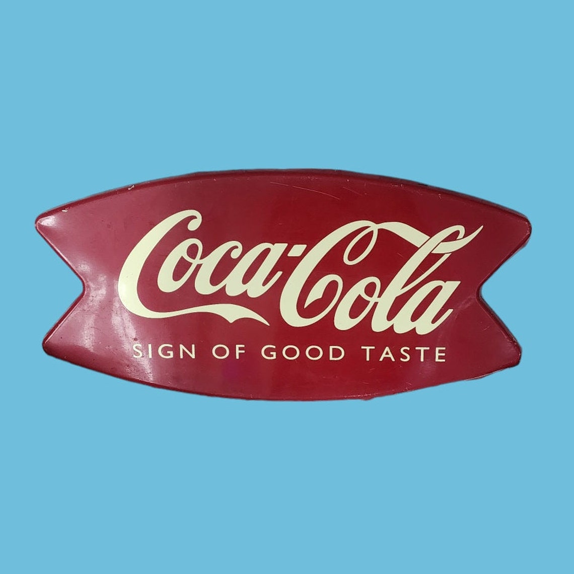 Advertising Sign, Coca Cola, Tacker Type Signs, 1996, Restaurant, Diner ...