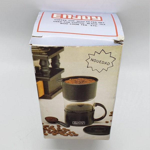 Enjoy Brand, Coffee Maker,  Coffee Cup with Filter Net,