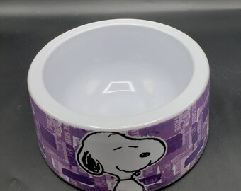 Snoopy Dog Bowls Etsy
