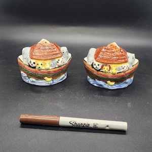 Noah&#39;s Ark Salt & Pepper Shakers