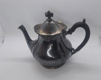 Wilcox Silverplate Co.  Pat'd Dec. 29,  1895, Teapot