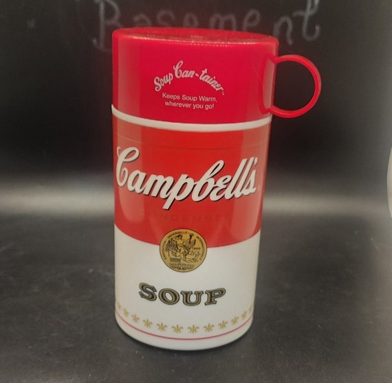 Campbell's Soup Container, Advertisement, Kids Lunch, Collectible