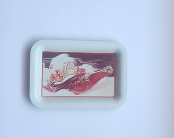 Coca Cola Miniature Advertising Tray, Rectangle, Landscape Portrait