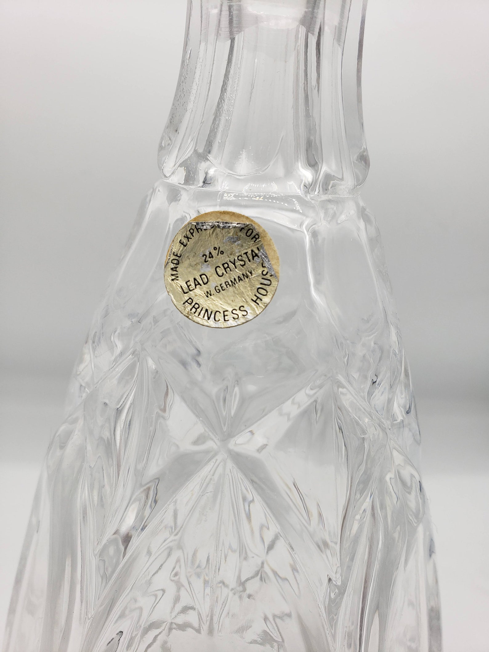 Princess House Wine Decanter Etsy