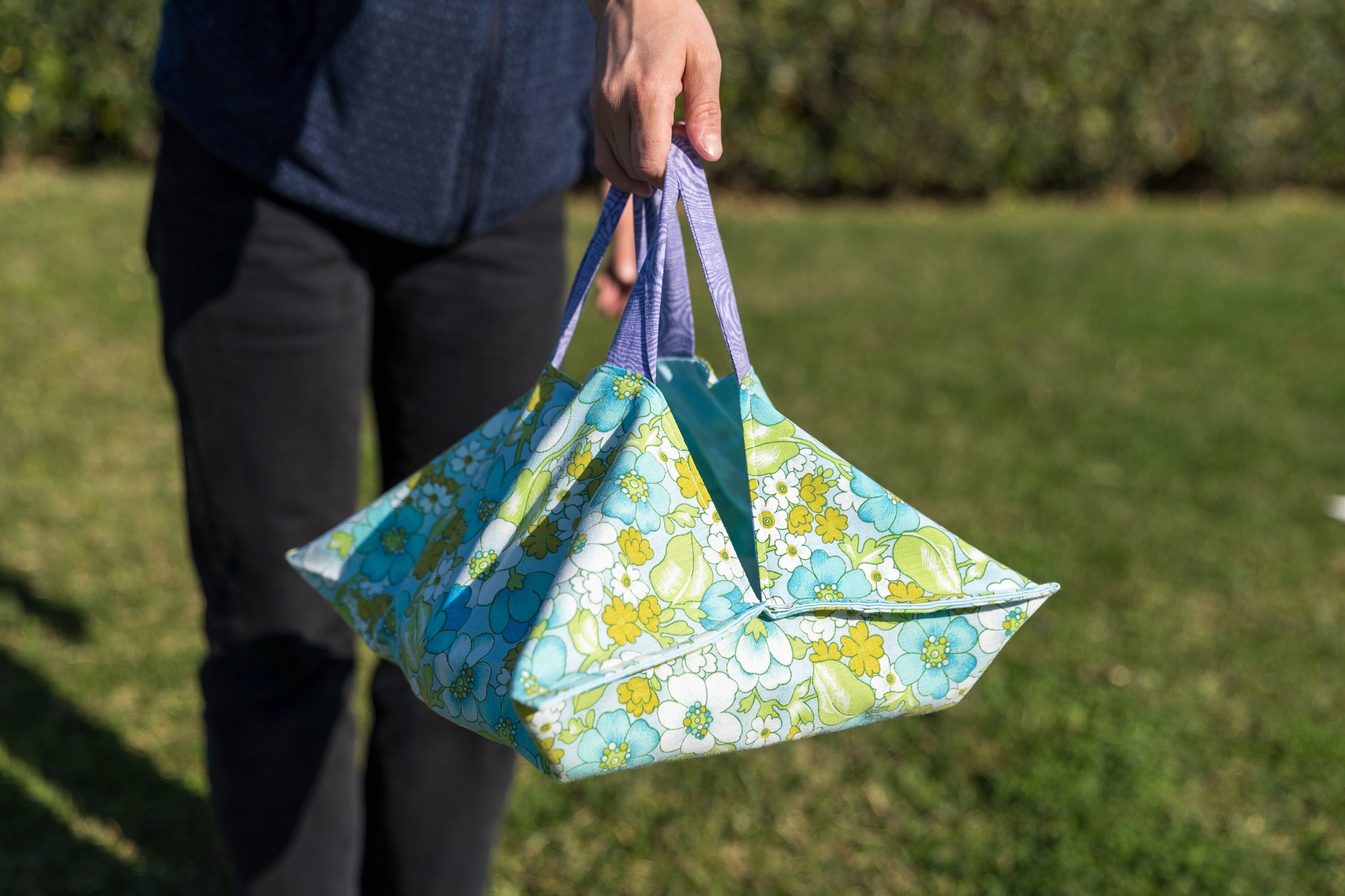 Sac à Tarte en Tissu Vintage