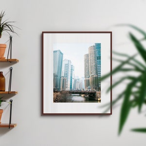 Chicago River Photography Print / Marina Towers / Chicago Street Photography / Downtown Chicago 5
