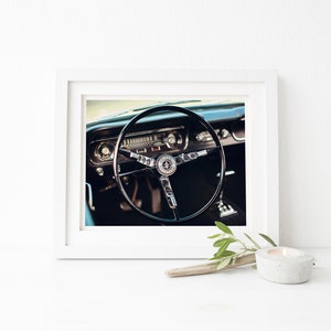 1965 Ford Mustang Photography Print 4 / Classic Car Art / Ford Mustang Home Decor