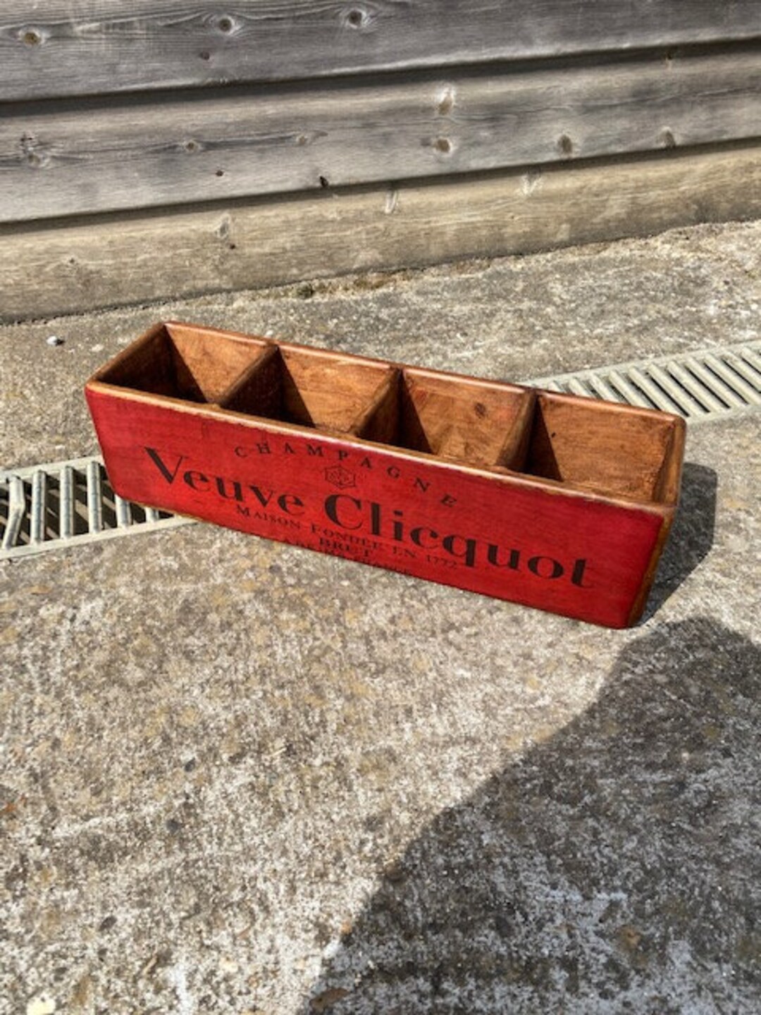 Hardwood Wooden Storage Box Wine Rack Solid Hardwood Bottle Etsy