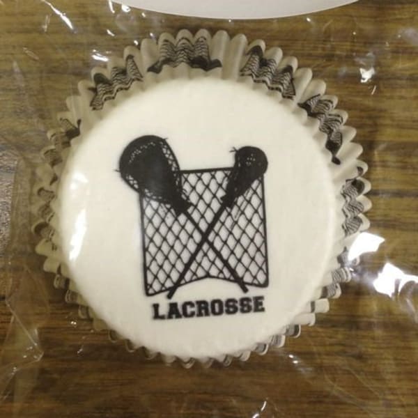 Lacrosse Cupcake Liners