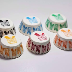 6-Pack Lacrosse Cupcake Liners