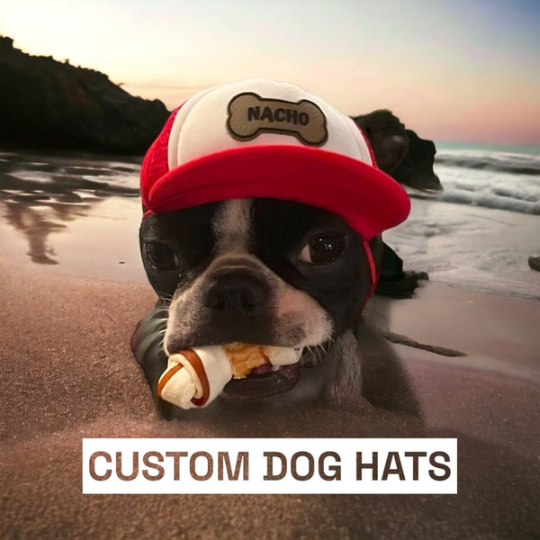 NEW! The Personalized Dog Trucker Hat by PupLid®