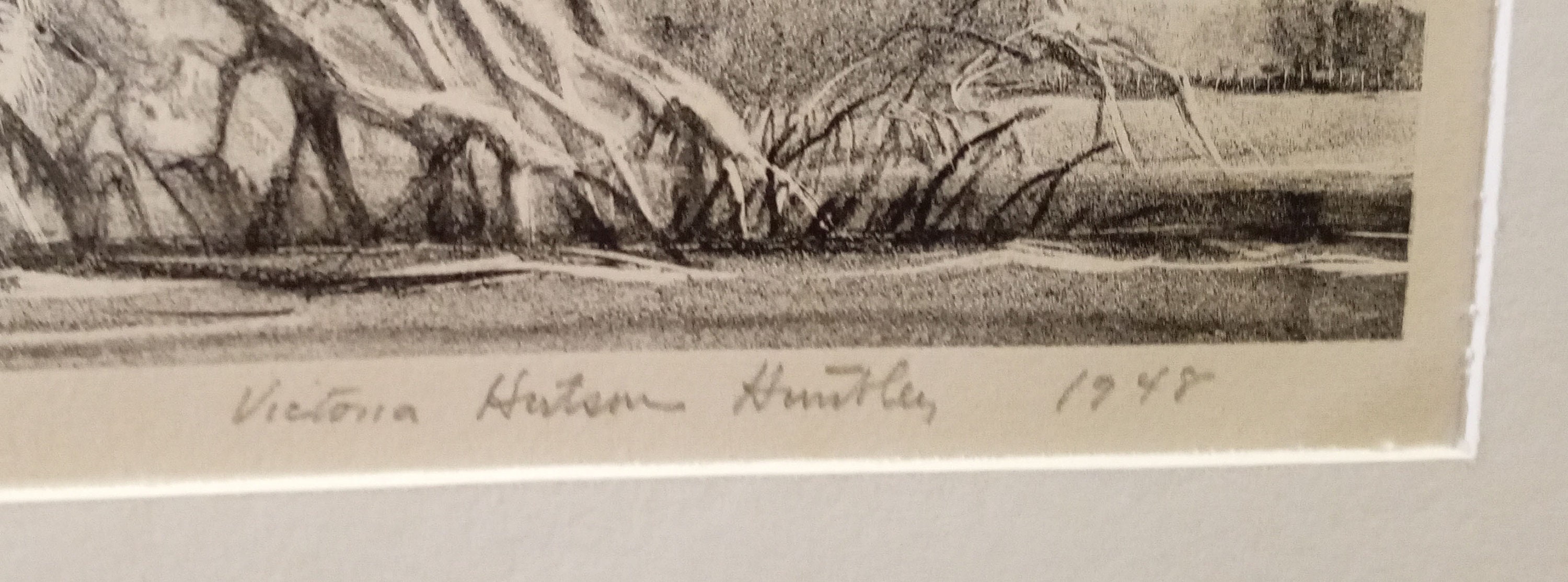 Victoria Hudson Huntley american 19001971 the Lake Cuthbert Rookery