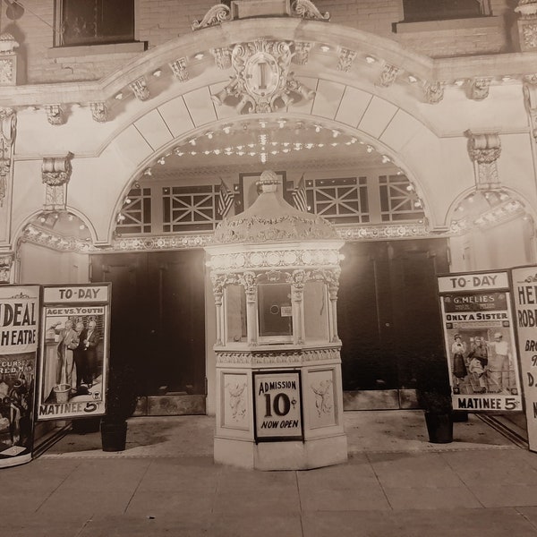 William F. Cone "Newark Theatre" 1920,  Digital Giclee, 2013