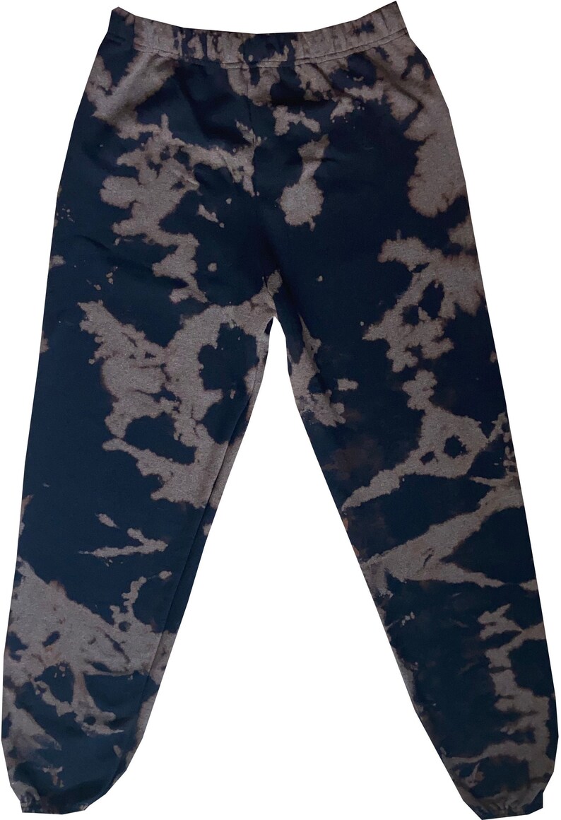 Bleached Black Custom Sweatpants | Etsy