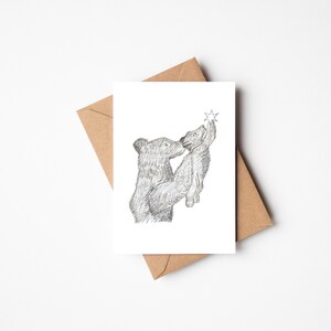 Carte fête des mères, carte maman ours, carte baby shower, carte nouveau-né, carte d'anniversaire pour papa, carte nouveau bébé