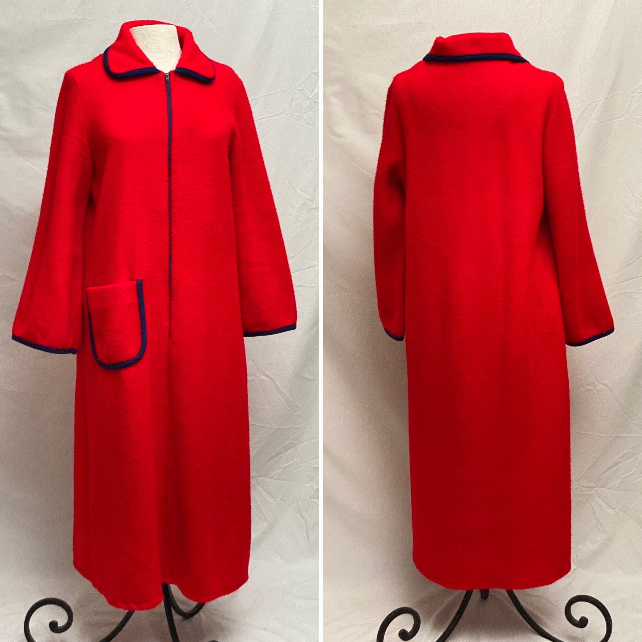Vintage JC Penney Robe Long Dressing Gown Penney's Etsy