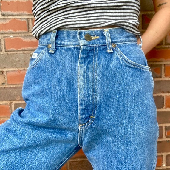 Vintage 25W 90s Lees Mom Jeans High 