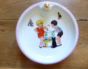 Assiette A Bouillie Etsy