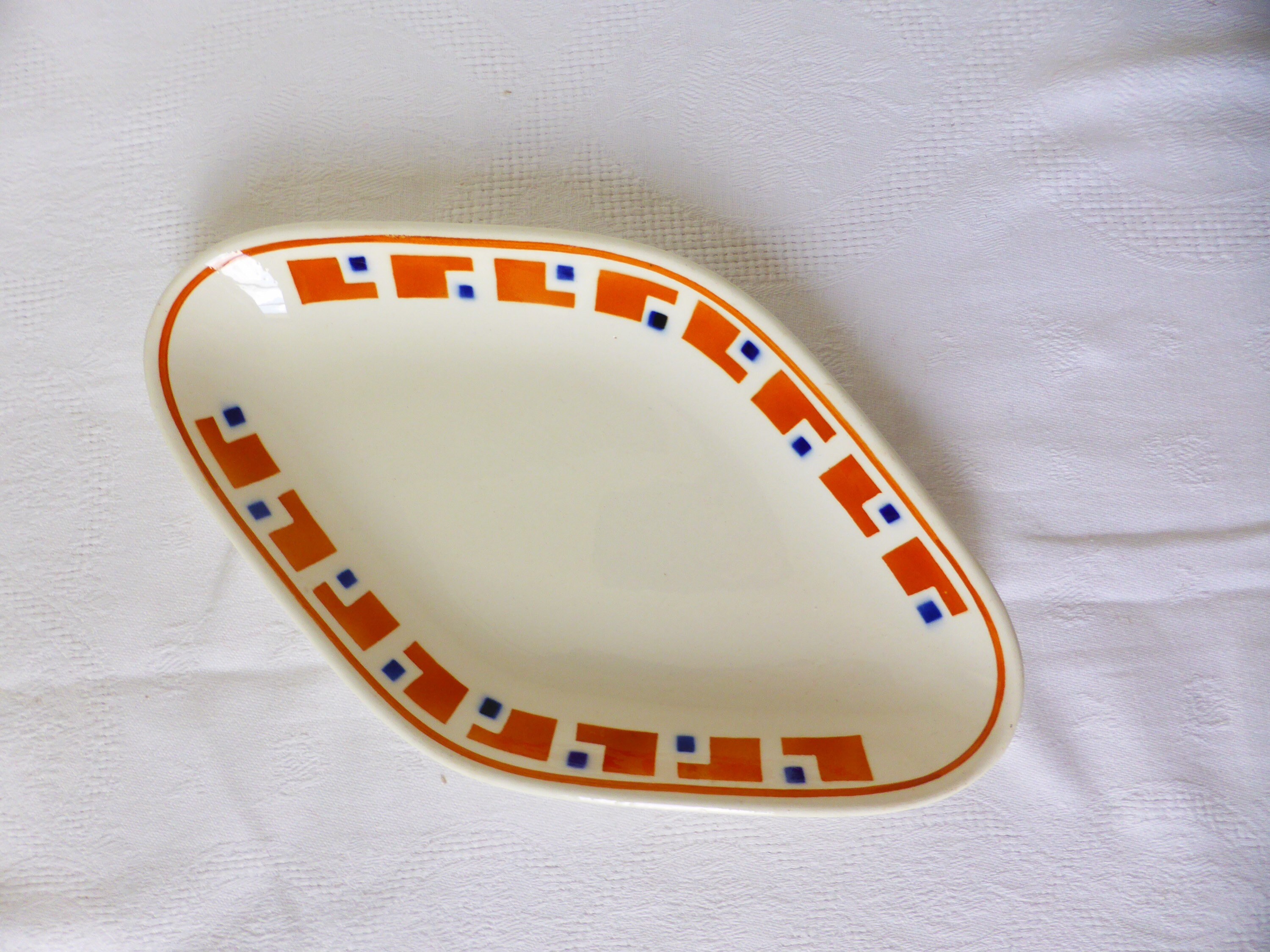 1 Ravier Vintage en Terre de Fer Des Salins Modèle Lucette