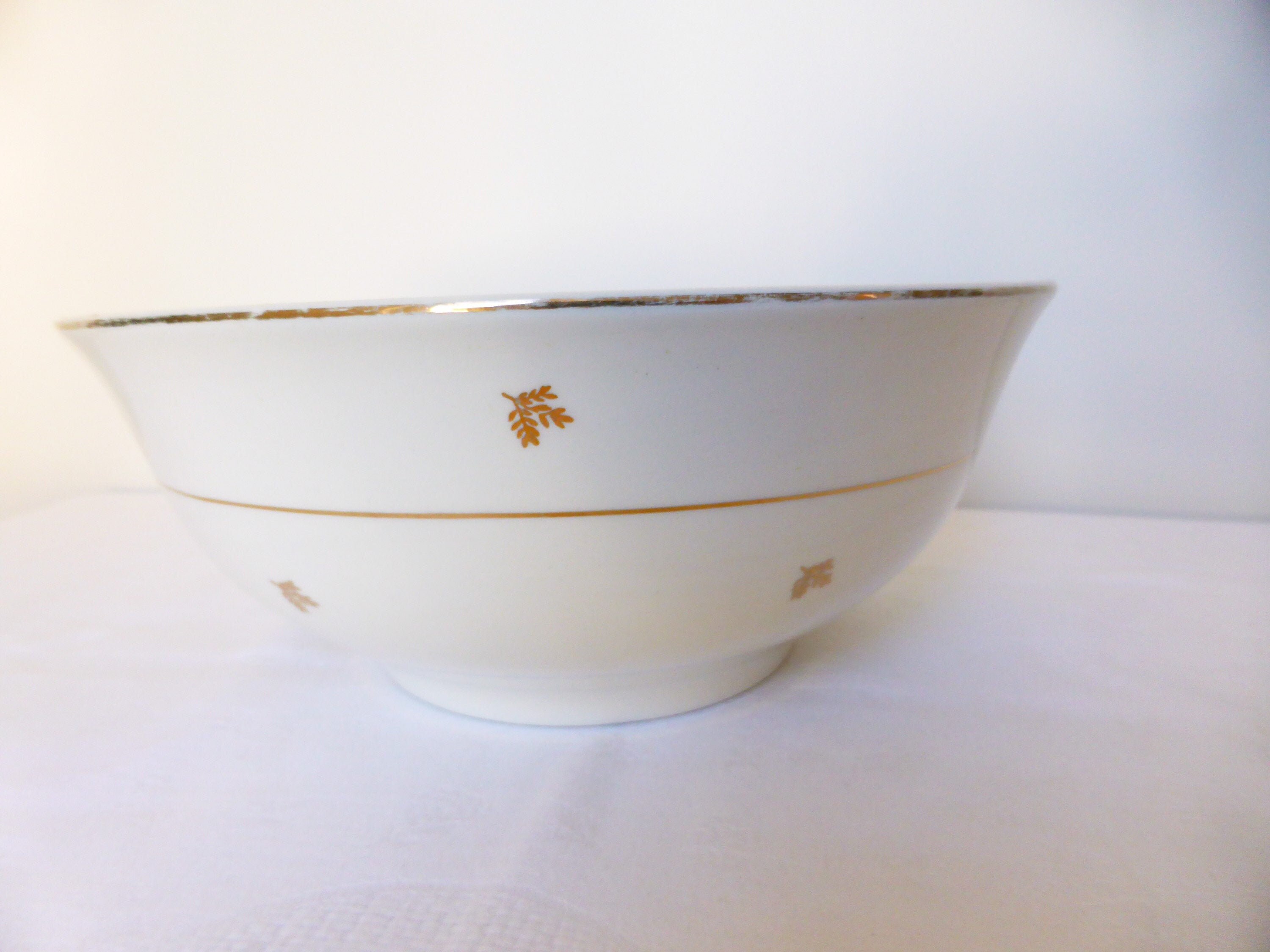 1 Saladier Vintage de La Manufacture Badonviller en Porcelaine