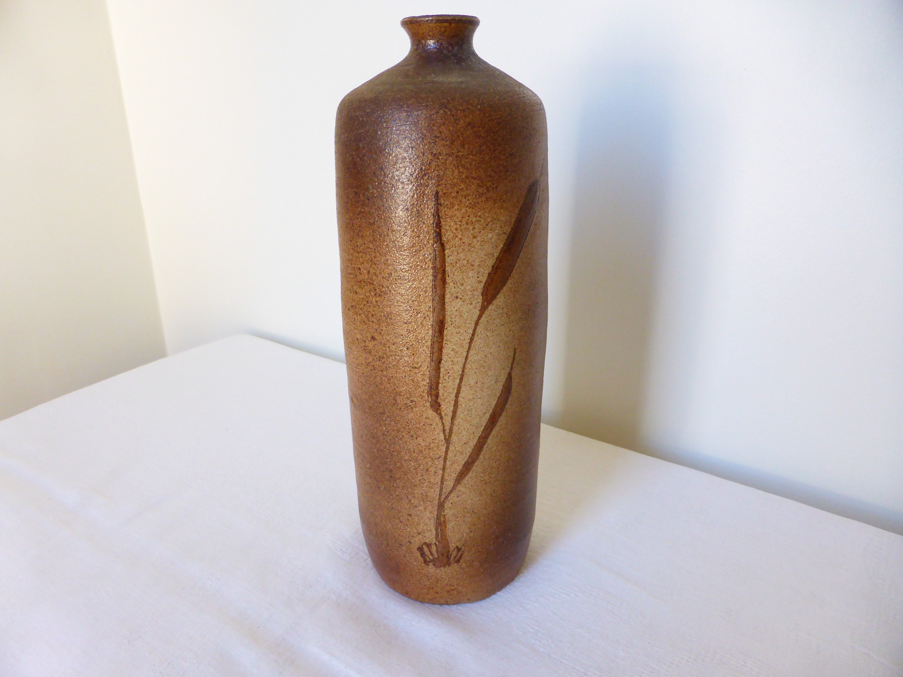 Bouteille en Grès Vernissé Vintage