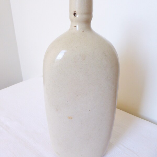Vintage glazed stoneware bottle