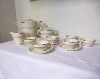 ジュヌヴィエーヴ・レチュー コーヒーセット | カップ6個とソーサー6個