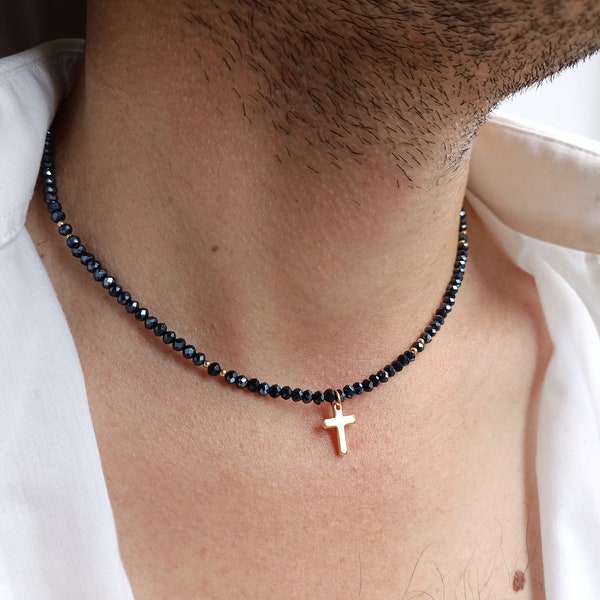 Cross Necklace Men Y2k Etsy