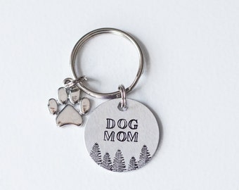 Dog mom or Dog Dad key holder