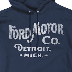 Ford Motor Company Detroit Michigan noodlijdende marineshirts voor heren