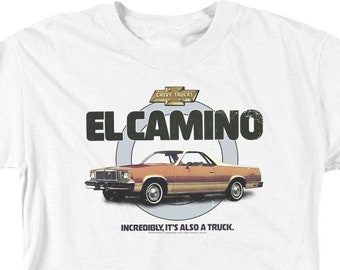 Chevrolet El Camino Also a Truck White Shirts