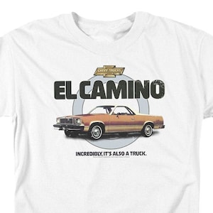 Chevrolet El Camino Also a Truck White Shirts