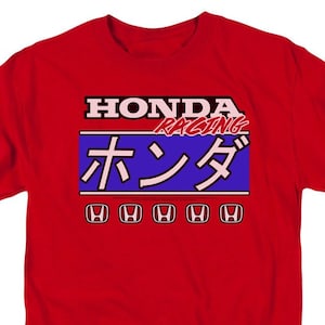 T shirt honda racing shop