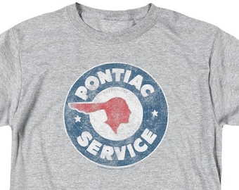Magliette vintage Pontiac in stile vintage