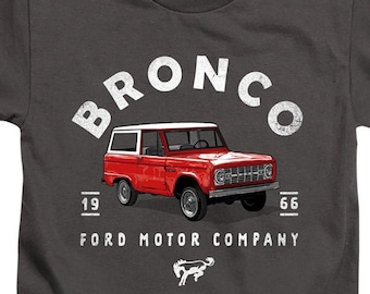 Kids Ford Oval T-shirt Distressed Logo