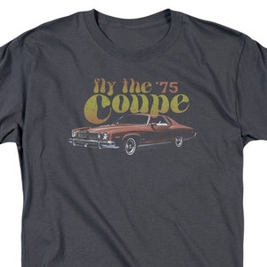 Camisas Pontiac Fly The '75 Coupe Carvão
