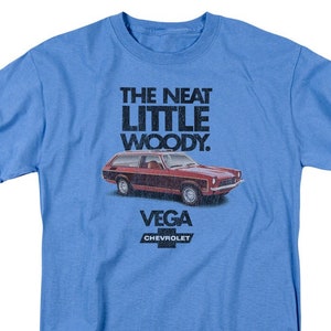 Chevrolet Vega The Neat Little Woody Carolina Blue Shirts