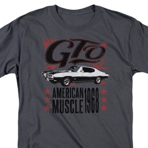 Camisas Pontiac GTO American Muscle Charcoal
