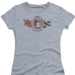 Chevrolet Corvette Gentlemens Racer Juniors and Women&#39;s Athletic Heather Shirts