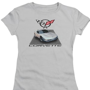 2001 Chevrolet Corvette Juniors Silver Shirts