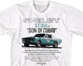 Shelby GT 350 Son of Cobra White Shirts