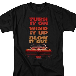 Pontiac Zet het op wind it up blaas het uit zwarte shirts