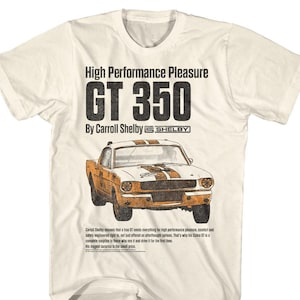 Shelby Cobra GT 350 High Performance Please Natural Shirts