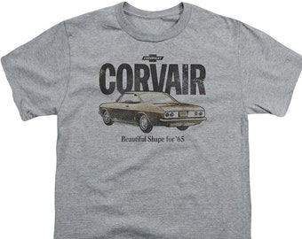 1965 Chevrolet Corvair Kids Athletic Heather Shirts