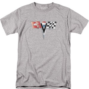 Chevrolet Corvette C2 Emblem Athletic Heather Shirts