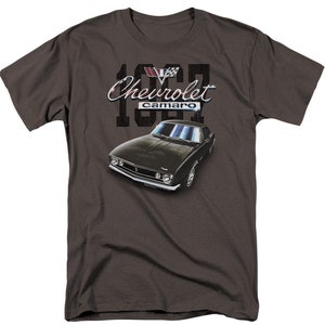 1967 Black Chevrolet Camaro Charcoal Shirts