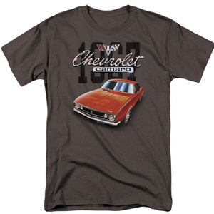 1967 Red Chevrolet Camaro Charcoal Shirts