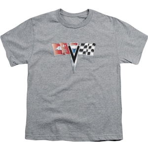 Chevrolet Corvette C2 Emblem Kids Athletic Heather Shirts