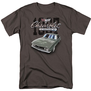 1967 Green Chevrolet Camaro Charcoal Shirts