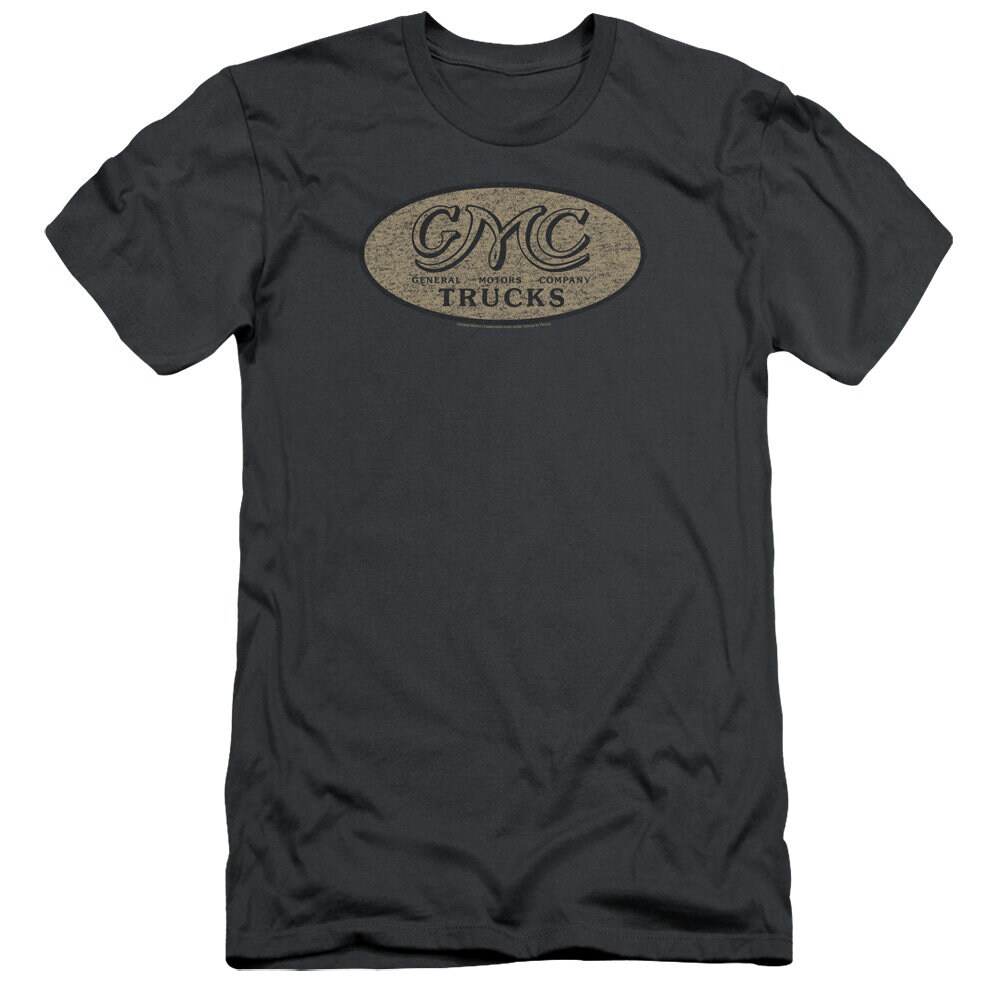 GMC Vintage Oval Logo Charcoal Shirts - Etsy